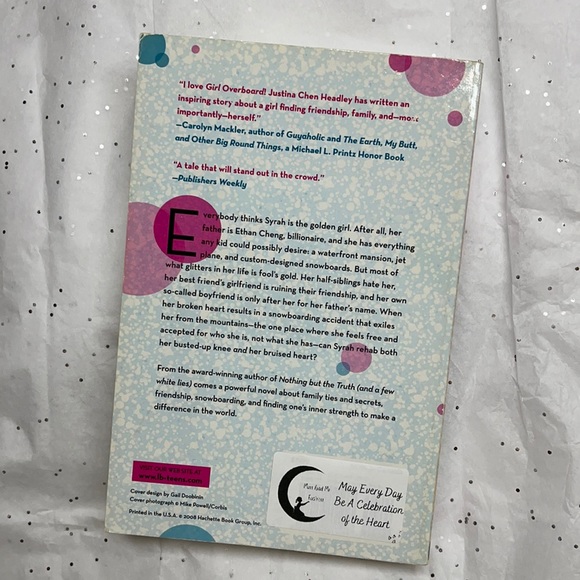 Book Girl Overboard Novel Teen snowboarding - Picture 4 of 5